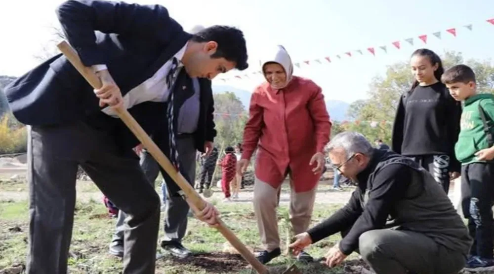 İbradı’da Milli ağaçlandırma günü coşkusu