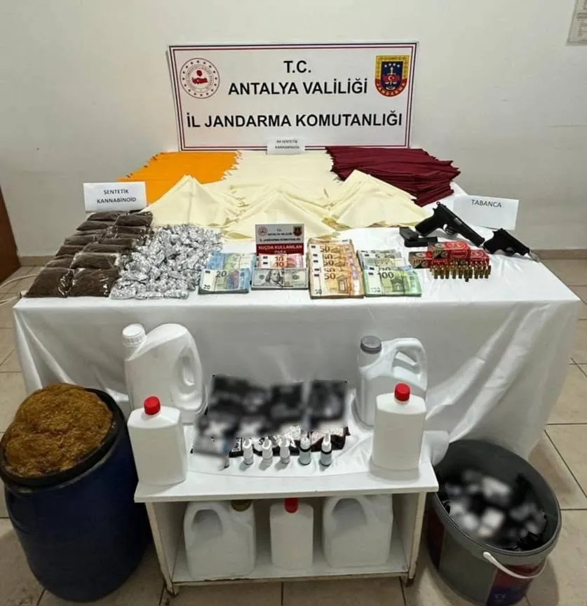 Alanya İlçesinde Uyuşturucu Operasyonu